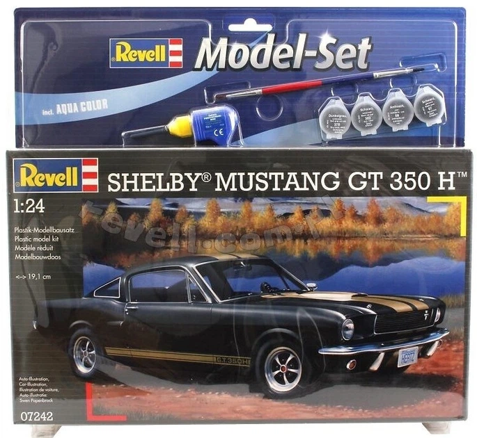 Збірна модель-копія Revell Автомобіль Shelby Mustang GT 350 H 1:24 (67242) (4009803672427) - зображення 1