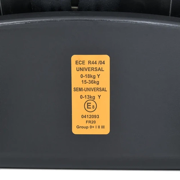 Автокрісло El Camino ME 1045 EVOLUTION 2 360⁰ Black Striped (група 0+/1-2-3, isofix, поворот 360⁰, чорний зі смужками) - зображення 12