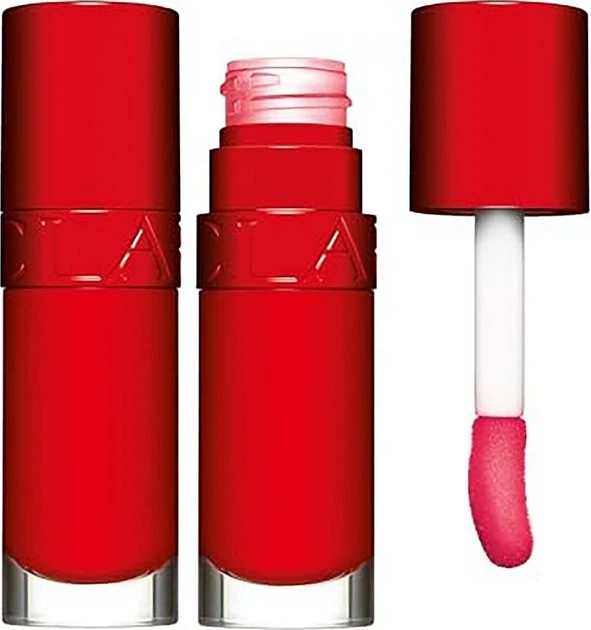 Olejek nabłyszczający do ust Clarins Lip Comfort Oil 54 Iconic Red 7 ml (3666057343773) - obraz 3
