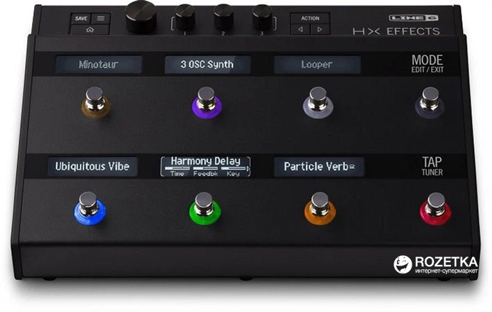 Процессор для акустической гитары Line 6 HX Effects – фото, отзывы