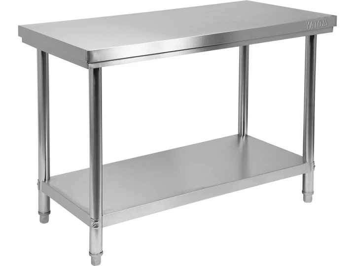 Stół centralny YATO składany z półką 1000 x 600 x 850 mm (YG-09001) - obraz 3