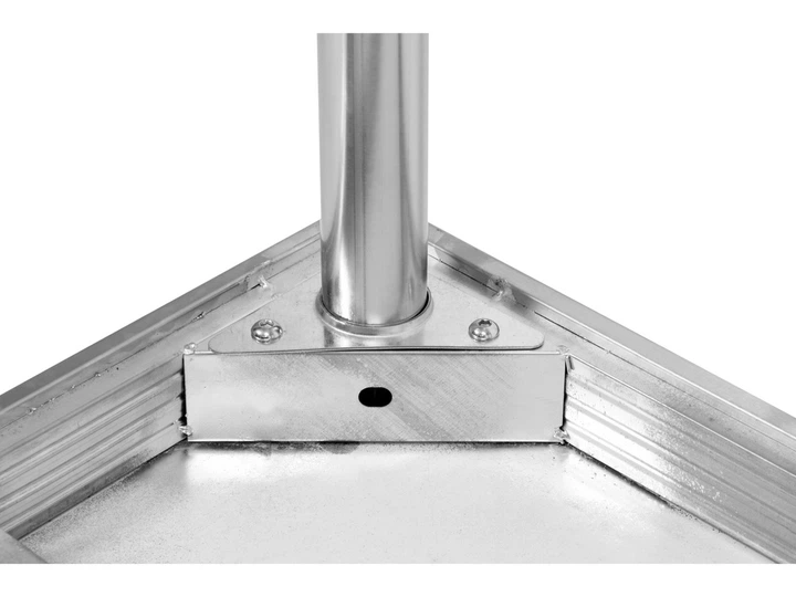 Stół centralny YATO składany z półką 1000 x 600 x 850 mm (YG-09001) - obraz 6