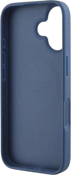 Etui Guess 4G Ring Classic Logo MagSafe do Apple iPhone 16 Blue (GUHMP16SG4GFRB) - obraz 7