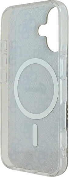 Etui Guess IML 4G MagSafe do Apple iPhone 16 Brown (GUHMP16SH4STW) - obraz 7