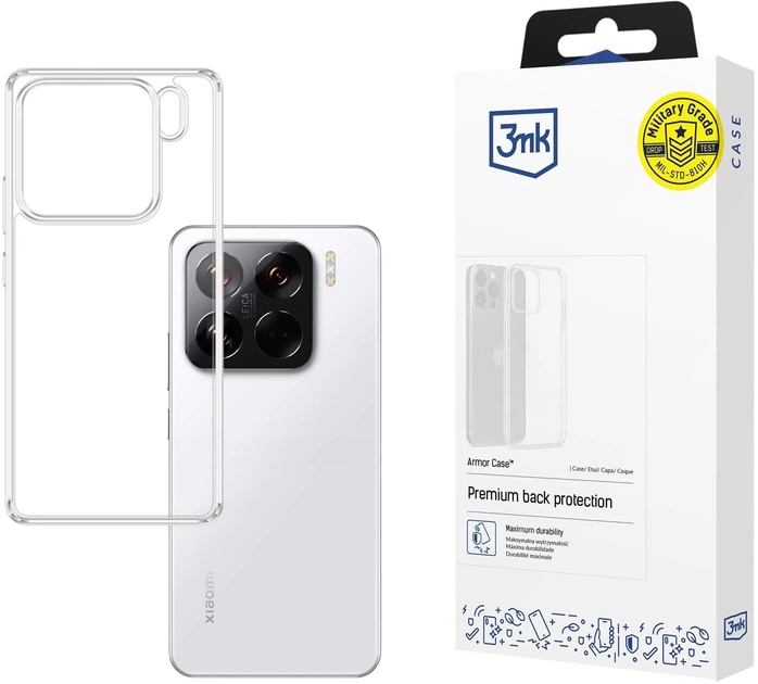 Etui plecki 3MK Armor Case do Xiaomi 15 Clear (5903108621823) - obraz 1