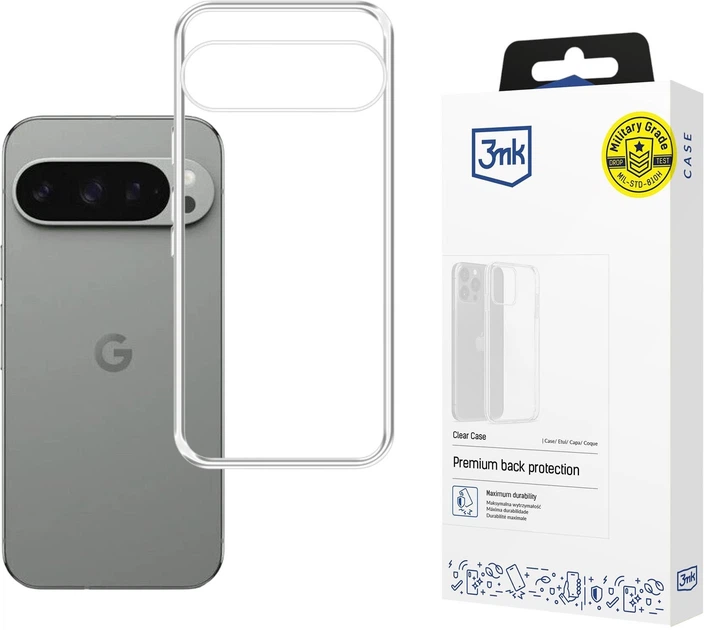 Панель 3MK Clear Case для Google Pixel 10/ 10 Pro Clear (5903108645874) - зображення 1