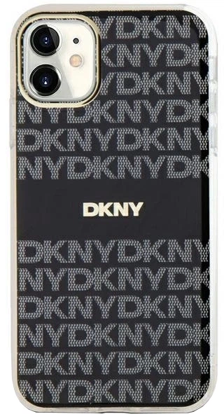 Панель DKNY IML Mono & Stripe MagSafe для Apple iPhone 11 / Xr Black (3666339267995) - зображення 2