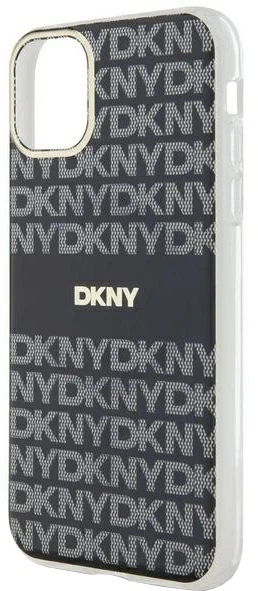 Панель DKNY IML Mono & Stripe MagSafe для Apple iPhone 11 / Xr Black (3666339267995) - зображення 5