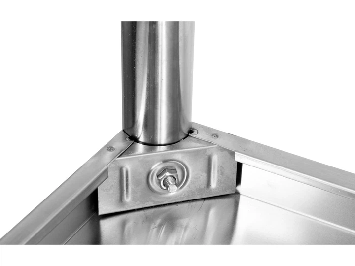 Stół przyścienny YATO składany z półką 800 x 700 x 950 mm (YG-09030) - obraz 6