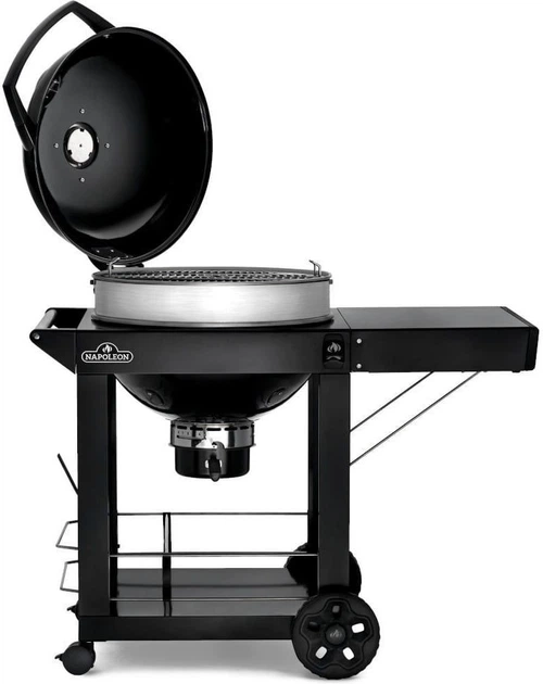 Гриль вугільний портативний Napoleon Pro Cart Charcoal Kettle 22 (PRO22K-CART-3) - изображение 3