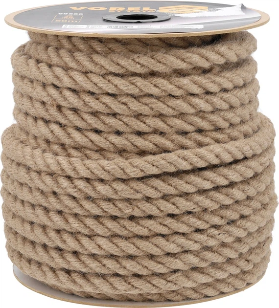 Lina jutowa VOREL 20 mm 50 m na szpuli 69566 (5906083114977) - obraz 1