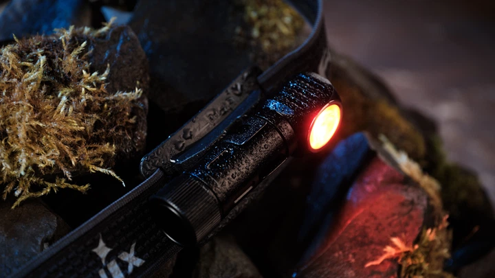 Налобный фонарь Fenix Scout HM23 V2.0 с красным светом, 200 лм