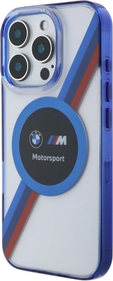 Etui plecki BMW Motosport IML Circle MagSafe do Apple iPhone 16 Pro Max Transparent (BMHMP16X23HTPUT) - obraz 2