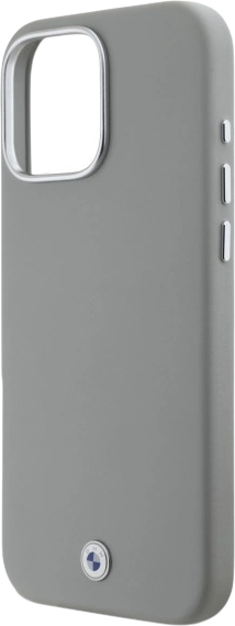 Etui plecki BMW Sign Full Wrapped Metal MagSafe do Apple iPhone 16 Pro Max Gray (BMHMP16X23PUFWG) - obraz 6