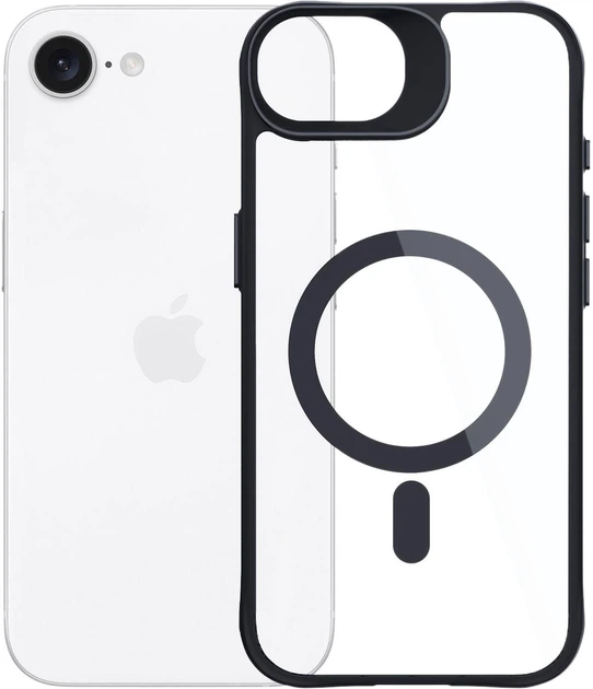 Etui plecki 3MK Satin Armor MagCase do Apple iPhone 16E Clear (5903108628631) - obraz 1