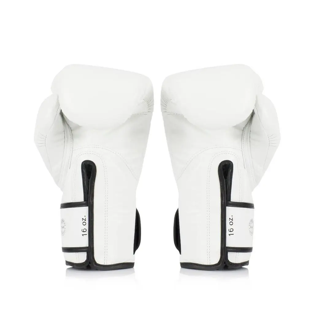 Рукавички боксерські з бинтами Fairtex BGVG1 розмір 14 унцій, білі - изображение 3