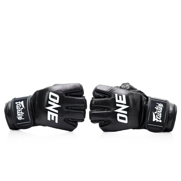 Рукавички греплінгові для ММА Fairtex FGV12 ONE розмір L, чорні - изображение 4