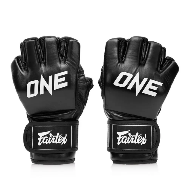 Рукавички греплінгові для ММА Fairtex FGV12 ONE розмір L, чорні - изображение 5