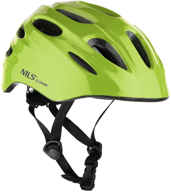 Шолом Nils Extreme MTW01 LED розмір XS (49–55 см) Зелений (5907695595840) - зображення 1