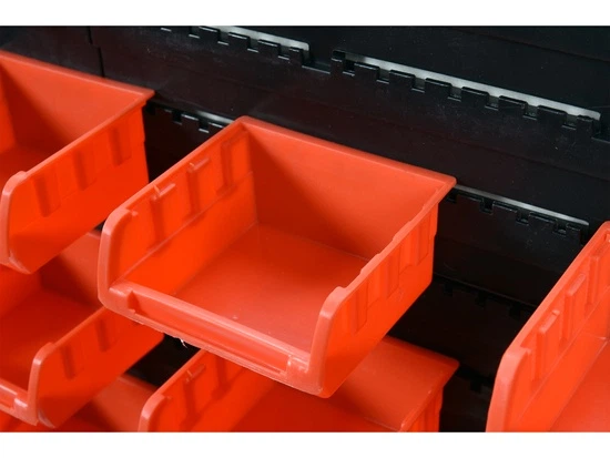 Інструментальна дошка з контейнерами та ручками Vorel 78771 48 деталей (5906083065637) - зображення 5