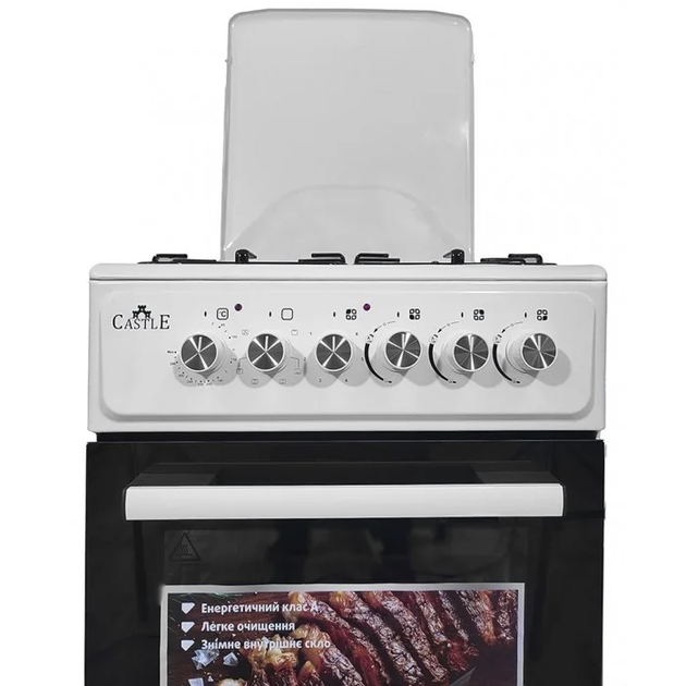 Плита комбінована CASTLE CPEG-50W (3+1) - изображение 4