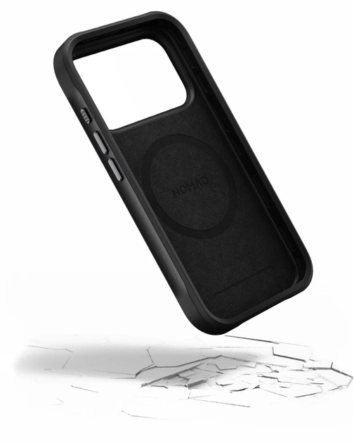 Чохол Nomad Rugged Black для iPhone 17 Pro - Фото 2 Чохол Nomad Rugged Black для iPhone 17 Pro - зображення 2
