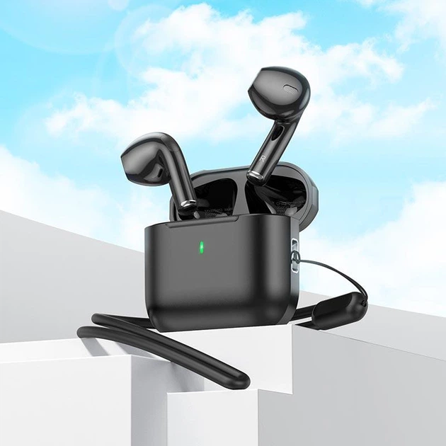 Наушники HOCO Lucky true wireless BT headset EW53 |BT5.3, 30/250mAh, 4h| - Фото 2 Наушники HOCO Lucky true wireless BT headset EW53 |BT5.3, 30/250mAh, 4h| - изображение 2
