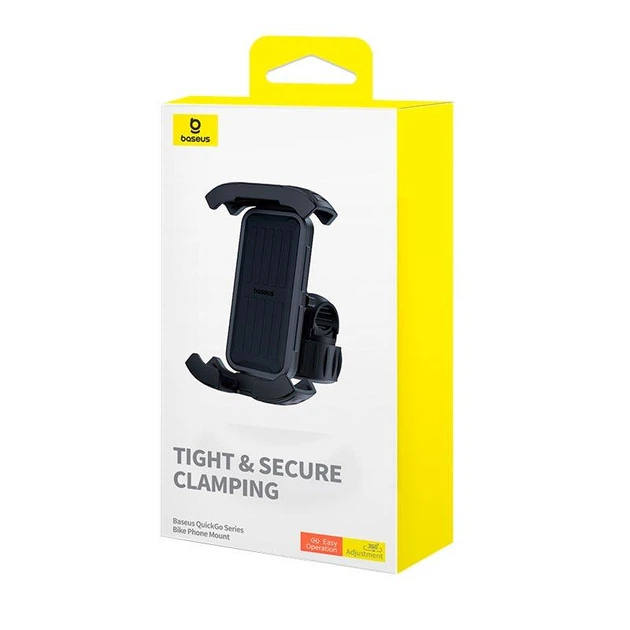 Велодержатель Baseus QuickGo Series Bike Phone Mount |5.7-7.2"| - Фото 2 Велодержатель Baseus QuickGo Series Bike Phone Mount |5.7-7.2"| - изображение 2