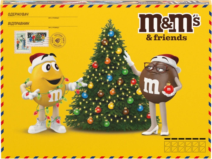 Набір M&M's & Friends M Бандероль 190 г (4823053701023) – купити в