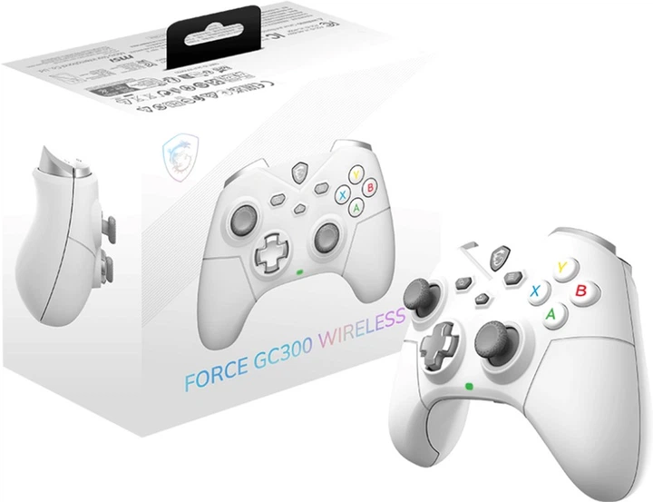 Бездротовий геймпад MSI Force GC300 Wireless White (S10-43G0230-EC4) - зображення 5