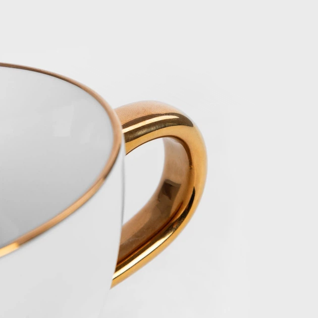 Zestaw kubków Homla Sinko białe 350 ml 2 szt (5906496718618) - obraz 3