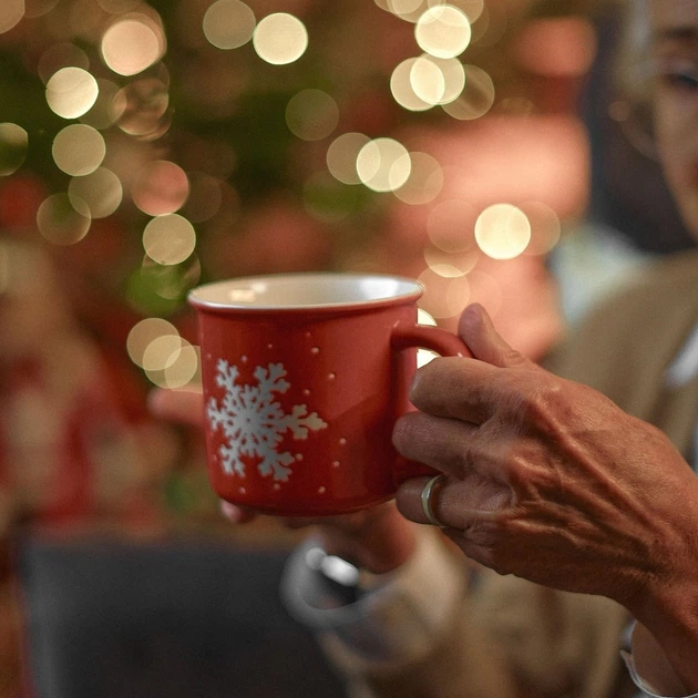 Zestaw kubków Homla Trinkie ze śnieżynką czerwone 360 ml 2 szt (5904183802107) - obraz 7