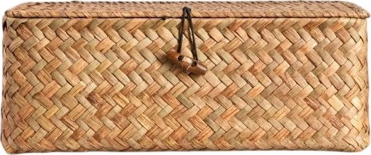 Скринька для біжутерії Homla Talulah плетена 26 x 16 x 10 см (5902869994740) - зображення 1