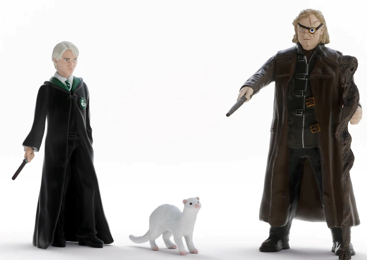 Набір фігурок Schleich Wizarding World Harry Potter Грізне око і Драко Мелфой з тхором 14907 (4069111075044) - зображення 1