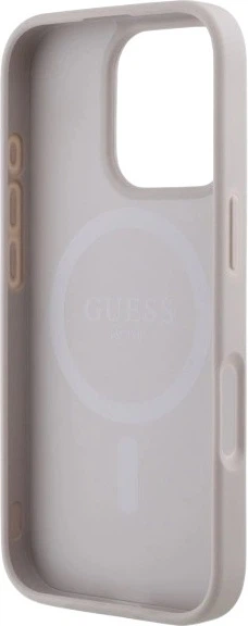 Etui Guess 4G Small Classic MagSafe do Apple iPhone 16 Pro Max Pink (GUHMP16XP4SM4MP) - obraz 7