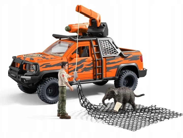 Pojazd Schleich Wild Life poszukiwaczy przygód w dżungli 42720 (4059433992990) - obraz 2
