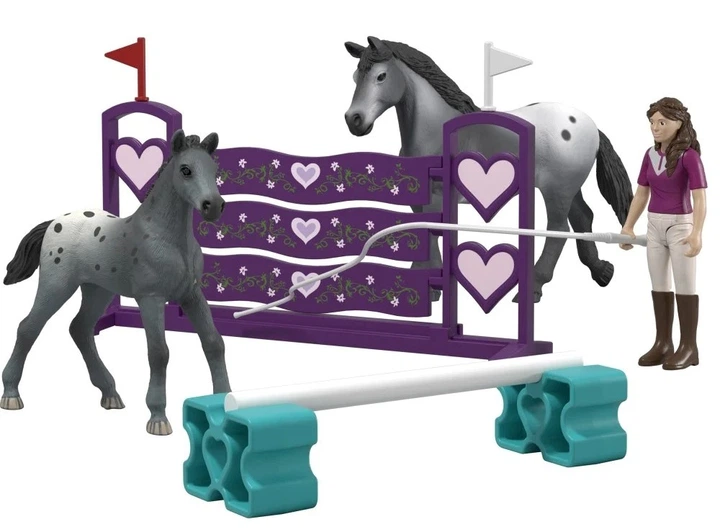 Набір фігурок Schleich Horse Club Турнірне тренування Лізи 42776 (4069111194844) - зображення 2