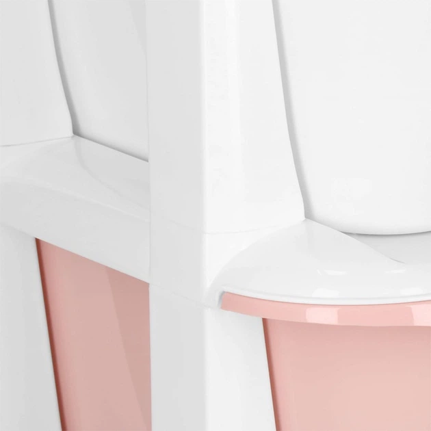 Полиця для іграшок Springos HA0213 з 5 шухлядами на колесах, Білий (5908455300483) - зображення 8