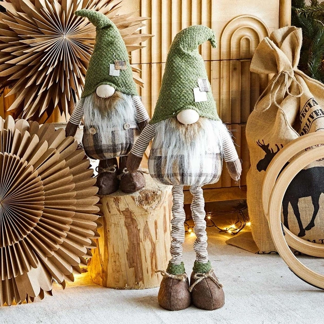 Figurka Homla Altin krasnal zielony z teleskopowymi nogami 86 cm (5904183861234) - obraz 6