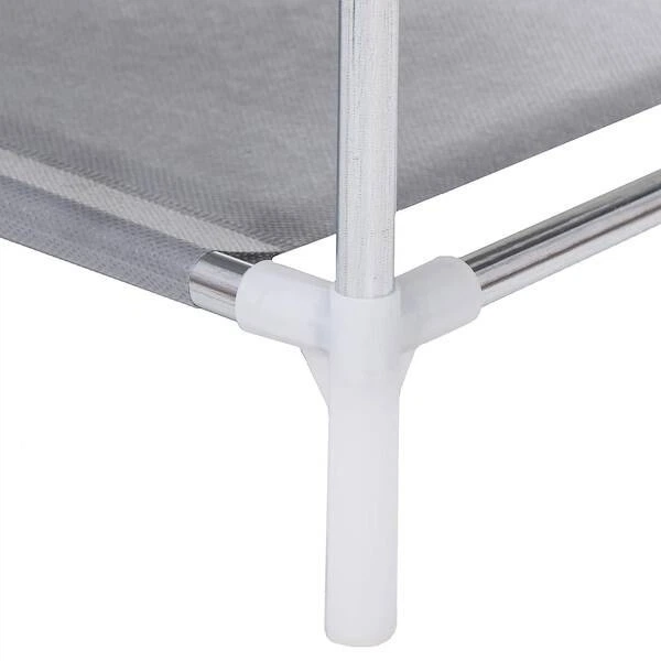 Stojak na buty Springos HS0004 9 - Poziomowy Osłona Pyłoszczelna 168 x 60 x 28 cm Szary (5907719469799) - obraz 11