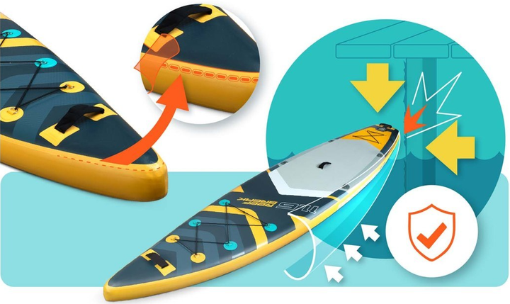 Надувна дошка SUP Neo-Sport Reefbreak 350 x 81 x 15 см 170106 (5903890629915) - зображення 3