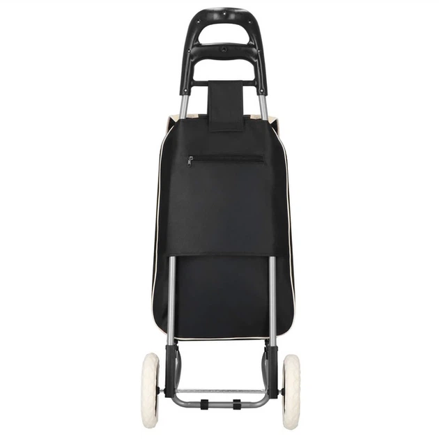 Візок для покупок Springos HA7483 30L Кремово-сірий (5907719487137) - зображення 3