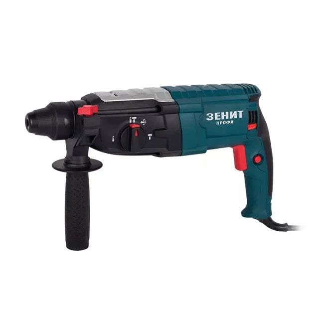 Перфоратор Зеніт ЗПП-1200/2 DFR Профі SDS-Plus+ШЗП 1200Вт 3.8Дж 3.45кг кейс (00123248) - изображение 2