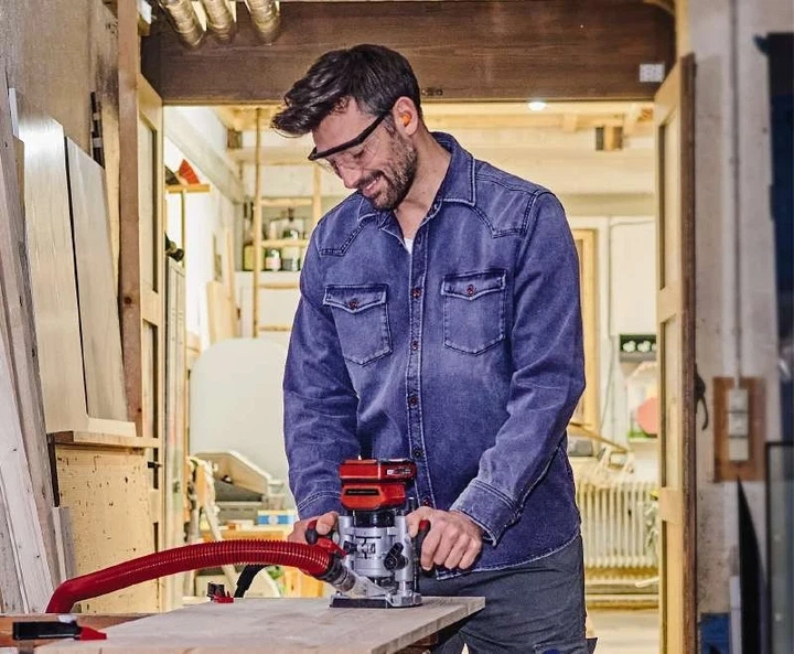 Фрезер акумуляторний Einhell Professional TP-RO 18LI BL - Solo 18В цанга 6 та 8мм 10000-30000об/хв 2 (00123513) - изображение 7