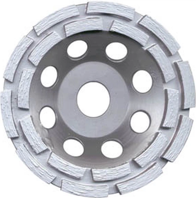 Tarcza szlifierska diamentowa Forte Tools D-Row 125 x 22.23 x 5 mm (4772013494157) - obraz 1