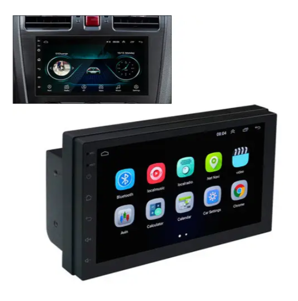 Автомагнитола 2 DIN 7" 2/16 ГБ Android 8.1 1024×600 Wi-Fi GPS 2×USB (C06120BE484B) - изображение 2