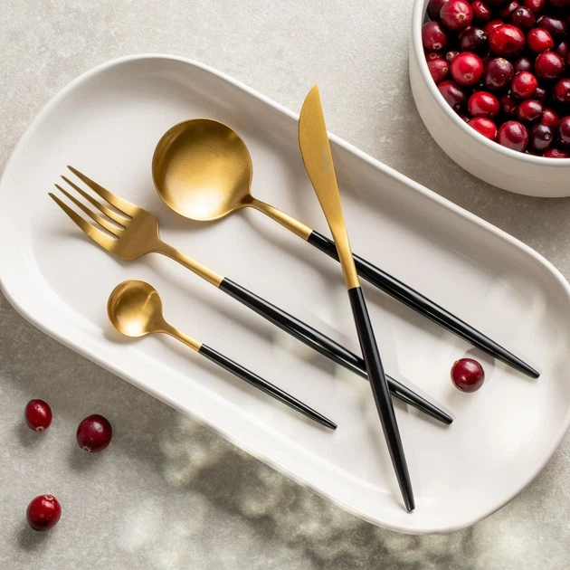 Zestaw sztućców Homla Noia 4 elementy (5906496725678) - obraz 6