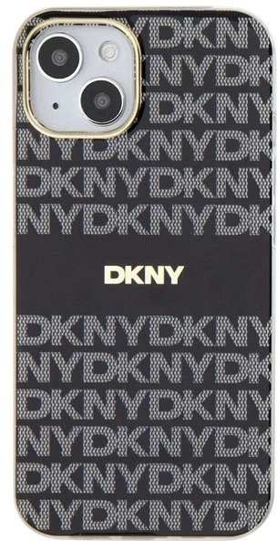Etui DKNY IML Mono & Stripe MagSafe do Apple iPhone 15 / 14 / 13 Black (3666339268053) - obraz 3