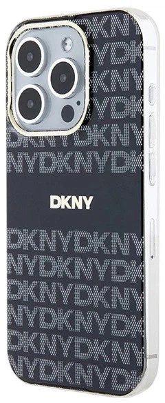 Etui DKNY IML Mono & Stripe MagSafe do Apple iPhone 14 Pro Max Black (3666339268084) - obraz 2