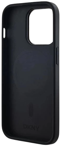 Etui DKNY Leather Checkered Mono Pattern MagSafe do Apple iPhone 14 Pro Max Black (3666339259822) - obraz 6